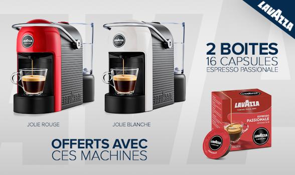 Machine Lavazza A Modo Mio Jolie Blanche - Café Dosette