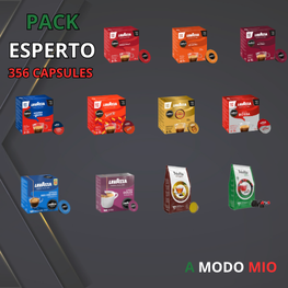 Lavazza A Modo Mio Pack Esperto 356 capsules